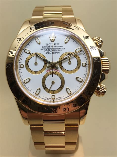 rolex daytona 18ct white gold price|Rolex daytona for sale white.